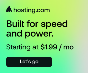 Hosting.com Affiliate banner